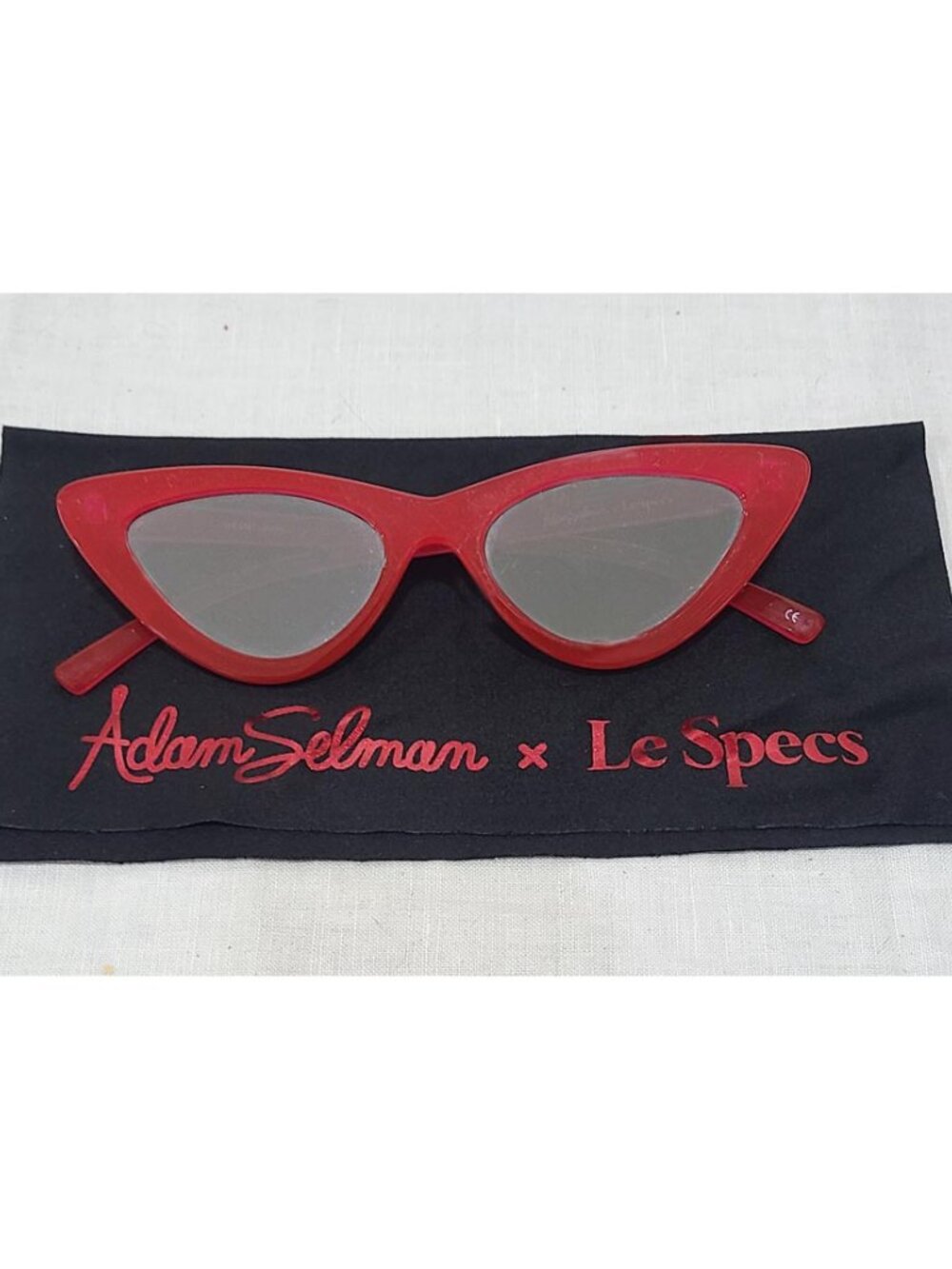 Adam Selman x Le Sepcs The Last Lolita Red Sunglasses